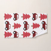 Rode Speelgoed kerstboom Kinderen Bad Handdoek (Handdoek)