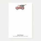 Rode Speelgoed met kerstboom Post-it® Notes (Voorkant)