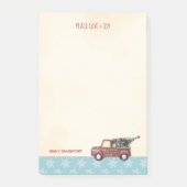  Rode Speelgoed met kerstboom Post-it® Notes (Voorkant)