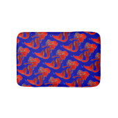 rode speldzeemachtigen badmat (Voorkant)