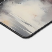 Rode Spier Auto hoofd op Bureaumat (Hoek)