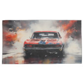 Rode Spier Auto hoofd op Kussensloop (Voorkant-Rechts)