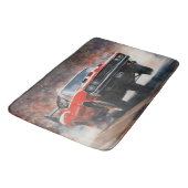 Rode  Spierwagen Badmat (Gekanteld)