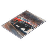 Rode  Spierwagen Notitieboek (Linkerzijde)