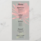 Rode Spin Mum Menu (Voorkant)