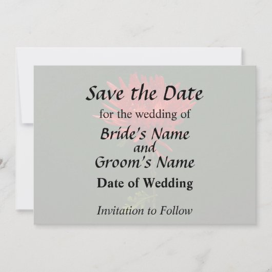 Rode Spin Mum Save The Date (Voorkant)