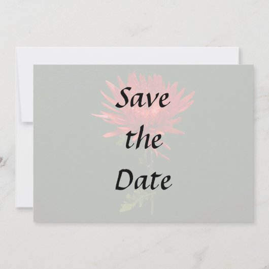 Rode Spin Mum Save The Date (Achterkant)