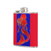 rode spin-up gek heupfles (Links)