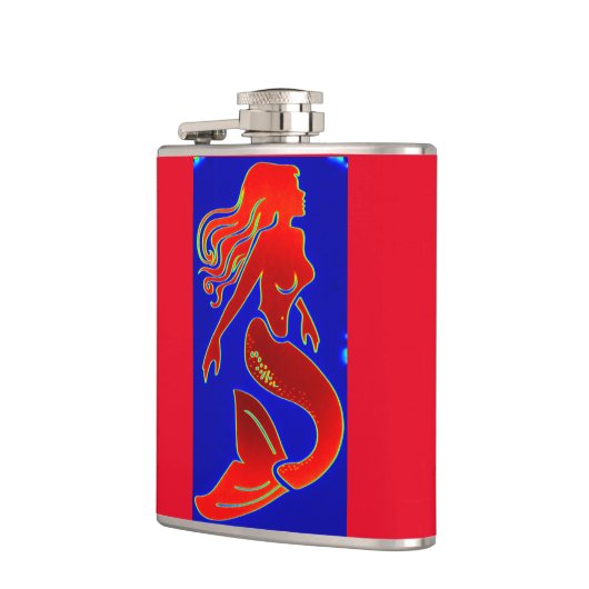 rode spin-up gek heupfles (Links)