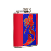 rode spin-up gek heupfles (Rechts)