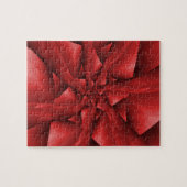 Rode spiraal armen puzzel (Horizontaal)