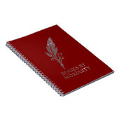 Rode spiraal notitieboek (Rechterzijde)