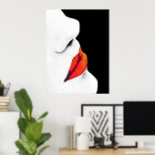 Rode spoelen voor vrouwen (1) poster (Thuiskantoor)