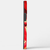 Rode sporen met drijfveren op rode oranje achtergr Case-Mate iPhone case (Achterkant / Rechts)