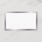 Rode sportauto visitekaartje (Achterkant)