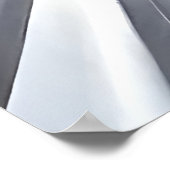 Rode sportwagens op de weg | AI Art Poster (Hoek)