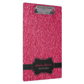 Rode sprankelende glitter klembord (Rechts)