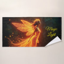 Rode sprankelende vurige fee meisje fantasie glitt