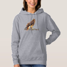 Rode Staartbuizerd Hoodie