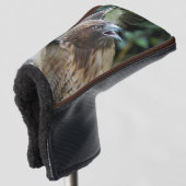 Rode-staartHawk Raptor Foto Golfheadcover (3/4 voorkant)