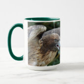 Rode-staartHawk Raptor Foto Mok (Links)