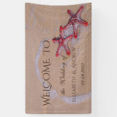 Rode staartwonden spandoek (Verticaal)