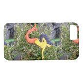 rode staartzeemeermin Case-Mate iPhone case (Achterkant (Horizontaal))