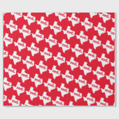 RODE STAAT CADEAUPAPIER (Vlak)