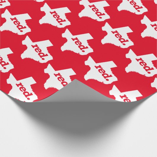 RODE STAAT CADEAUPAPIER (Hoek)