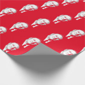 RODE STAAT CADEAUPAPIER (Hoek)