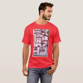 rode stad t-shirt (Voorkant volledig)