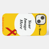 Rode Standaard Lint Sjabloon door Kenneth Yoncich iPhone Hoesje (Achterkant horizontaal)