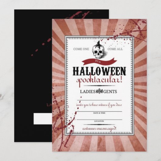 Rode Steampunk (Voorkant / Achterkant)