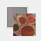 Rode steentjes magneet (Voorkant / Achterkant)