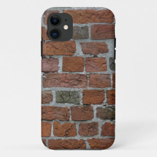 Rode steenwand iPhone 11 hoesje