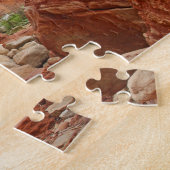 Rode stenen, Devon, Engeland Legpuzzel (Zijkant)