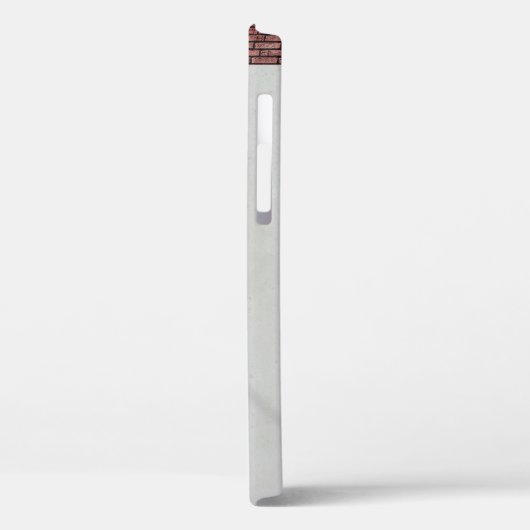 Rode stenen steen Case-Mate iPhone case (Achterkant / Links)