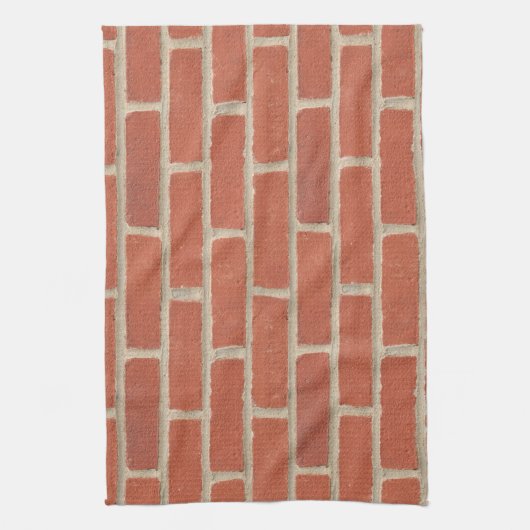 Rode stenen theedoek (Verticaal)