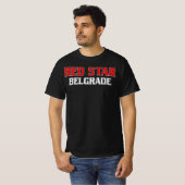 Rode Ster Belgrado Crveno Beli T-shirt (Voorkant volledig)