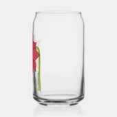 Rode Ster Bloem Blank Blikvorm Glas (Links)