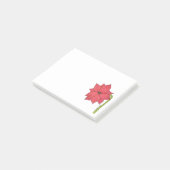 Rode Ster Bloem Post-it® Notes (Schuin)