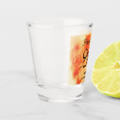 Rode Ster Cluster 21e Shot Glass Glas (Links)