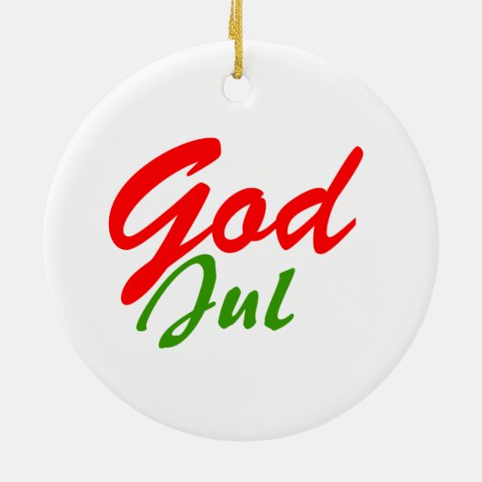 Rode ster keramisch ornament (Achterkant)