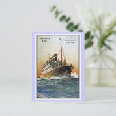  Rode Ster Lijn Belgenland Briefkaart (Staand voorkant)