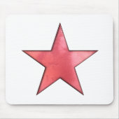 rode ster muismat (Voorkant)