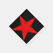 Rode ster servet (Hoek)
