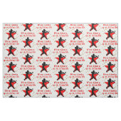 RODE STER SOFTBALL IS MIJN LEVENSONTWERP STOF (Fat Quarter)