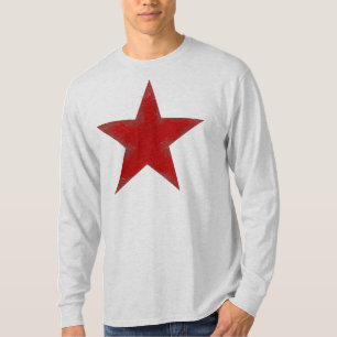 Rode ster t-shirt