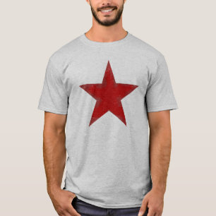 Rode ster t-shirt