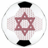 Rode Ster van David Naadloos Voetbal (Voorkant)